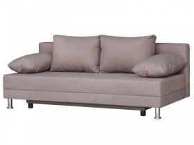 Диван Комфорт без подлокотников 4 подушки латте в Лангепасе - langepas.mebel-tymen.ru | фото