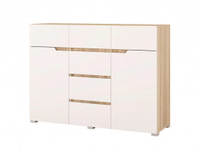 Комод Анталия 1200 Сонома-Белый софт в Лангепасе - langepas.mebel-tymen.ru | фото