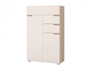 Комод Анталия Сонома-Белый софт в Лангепасе - langepas.mebel-tymen.ru | фото