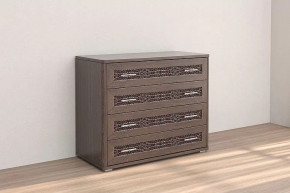 Комод Кэт-4 4 ящика Венге Диал в Лангепасе - langepas.mebel-tymen.ru | фото