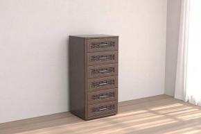 Комод Кэт-4 6 ящиков Венге Диал в Лангепасе - langepas.mebel-tymen.ru | фото