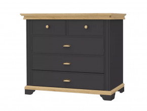 Комод Лиана-1 Дуб Крафт Золотой/Графит в Лангепасе - langepas.mebel-tymen.ru | фото