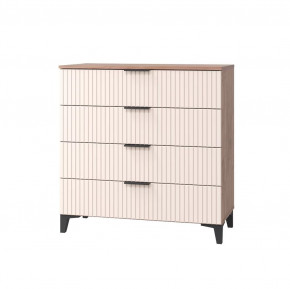 Комод Тоскана с 4 ящиками, дуб табачный/бисквит в Лангепасе - langepas.mebel-tymen.ru | фото