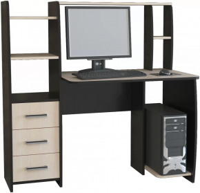 Компьютерный стол КЛ №6.3 Венге/Дуб молочный в Лангепасе - langepas.mebel-tymen.ru | фото