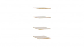 Комплект полок Яблоня Беллуно в Лангепасе - langepas.mebel-tymen.ru | фото