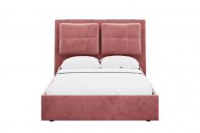 Кровать 1400 Эстер 311 Велюр Ультра коралл в Лангепасе - langepas.mebel-tymen.ru | фото