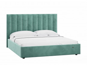 Кровать 1800 Ингрид 312 Велюр Ультра Минт в Лангепасе - langepas.mebel-tymen.ru | фото