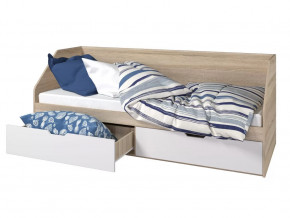 Кровать 800 2 ящика Анталия Белый в Лангепасе - langepas.mebel-tymen.ru | фото