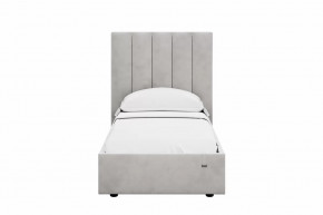 Кровать 900 Ингрид 312 Велюр Ультра Смог в Лангепасе - langepas.mebel-tymen.ru | фото