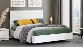 Кровать «Бетта» Тип 3 Белый снег, Белый в Лангепасе - langepas.mebel-tymen.ru | фото