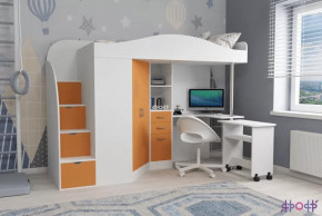Кровать-чердак Юниор 4 Ярофф в Лангепасе - langepas.mebel-tymen.ru | фото