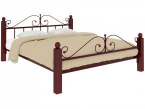 Кровать Диана Lux plus коричневая в Лангепасе - langepas.mebel-tymen.ru | фото