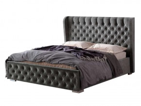 Кровать Франческа 1,6м под подъемный механизм Графит темный в Лангепасе - langepas.mebel-tymen.ru | фото