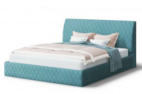 Кровать Хилтон, 2000*1200 мм, бирюзовый в Лангепасе - langepas.mebel-tymen.ru | фото