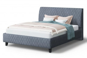 Кровать Хилтон, 2000*1200 мм, серый в Лангепасе - langepas.mebel-tymen.ru | фото