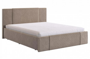 Кровать (каркас) Хлоя 160х200 см латте (велюр) в Лангепасе - langepas.mebel-tymen.ru | фото
