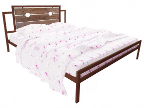 Кровать Инесса коричневая в Лангепасе - langepas.mebel-tymen.ru | фото