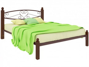 Кровать Каролина Lux коричневая в Лангепасе - langepas.mebel-tymen.ru | фото