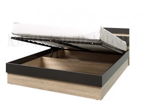 Кровать Ким с ПМ 1400 Графит софт, сонома в Лангепасе - langepas.mebel-tymen.ru | фото