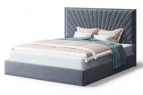 Кровать Леона, 2000*1600 мм, серый в Лангепасе - langepas.mebel-tymen.ru | фото