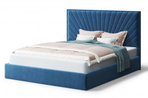 Кровать Леона, 2000*1600 мм, синий в Лангепасе - langepas.mebel-tymen.ru | фото