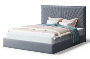 Кровать Леона, 2000*1800 мм, серый в Лангепасе - langepas.mebel-tymen.ru | фото