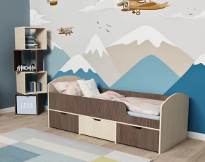 Кровать Малыш Мини Винтерберг, Дуб молочный Ярофф в Лангепасе - langepas.mebel-tymen.ru | фото