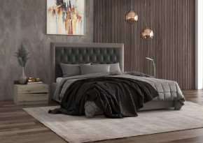 Кровать Мартина с пуговицами 1600 в Лангепасе - langepas.mebel-tymen.ru | фото