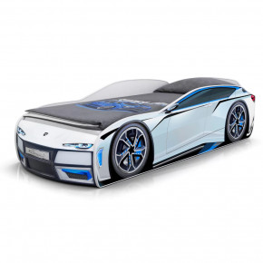 Кровать-машина Little Kiddy с объемным бампером в Лангепасе - langepas.mebel-tymen.ru | фото