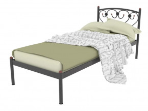 Кровать металлическая Ева черная в Лангепасе - langepas.mebel-tymen.ru | фото