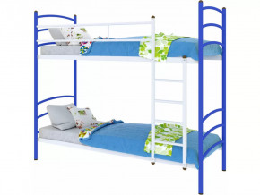 Кровать Милана duo синяя в Лангепасе - langepas.mebel-tymen.ru | фото