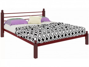 Кровать Милана Lux красная в Лангепасе - langepas.mebel-tymen.ru | фото