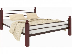 Кровать Милана Lux Plus коричневая в Лангепасе - langepas.mebel-tymen.ru | фото