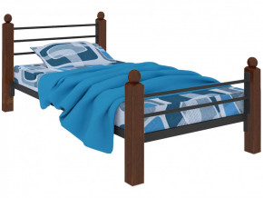 Кровать Милана мини Lux Plus чёрная в Лангепасе - langepas.mebel-tymen.ru | фото