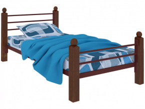 Кровать Милана мини Lux Plus коричневая в Лангепасе - langepas.mebel-tymen.ru | фото