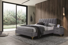 Кровать Рошаль 1200 Серый в Лангепасе - langepas.mebel-tymen.ru | фото