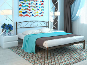 Кровать Вероника коричневая в Лангепасе - langepas.mebel-tymen.ru | фото