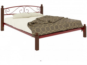 Кровать Вероника Lux красная в Лангепасе - langepas.mebel-tymen.ru | фото