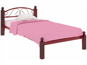 Кровать Вероника Мини Lux красная в Лангепасе - langepas.mebel-tymen.ru | фото