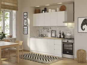 Кухня Челси 2,0м Белый/Белый в Лангепасе - langepas.mebel-tymen.ru | фото