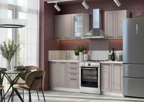 Кухня Кельн 1,6 м, белый/софт карамель в Лангепасе - langepas.mebel-tymen.ru | фото