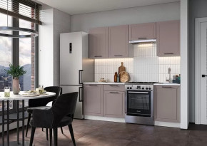 Кухня Кельн 2,1 м, белый/софт карамель в Лангепасе - langepas.mebel-tymen.ru | фото