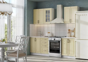 Кухня Лондон 1,6 м, белый/дуб крем в Лангепасе - langepas.mebel-tymen.ru | фото