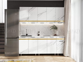 Кухня Милена 2,0м (Мрамор белый софт (Антарес)) в Лангепасе - langepas.mebel-tymen.ru | фото