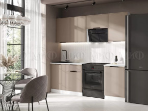 Кухня Николь 2,1м (Холст латте) в Лангепасе - langepas.mebel-tymen.ru | фото