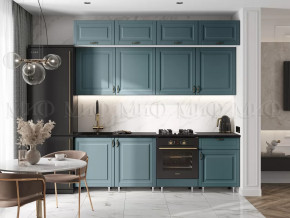 Кухня Престиж 2,4м (Браш Блю) в Лангепасе - langepas.mebel-tymen.ru | фото