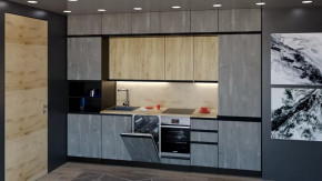 Кухонный гарнитур Адажио люкс 3000 мм в Лангепасе - langepas.mebel-tymen.ru | фото