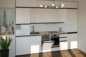 Кухонный гарнитур Амели люкс 3000 мм в Лангепасе - langepas.mebel-tymen.ru | фото