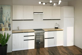 Кухонный гарнитур Амели мега 2500 мм в Лангепасе - langepas.mebel-tymen.ru | фото