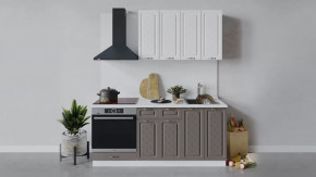 Кухонный гарнитур «Бьянка» длиной 180 см со шкафом НБ в Лангепасе - langepas.mebel-tymen.ru | фото